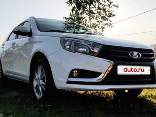 2018 Lada (ВАЗ) Vesta SW I, белый, 828000 рублей, вид 1