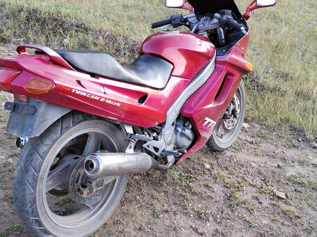 1995 Kawasaki ZZR 250, красный, 220000 рублей, вид 5