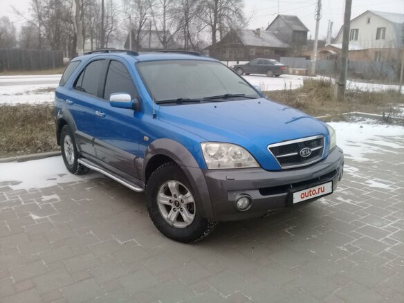 2005 Kia Sorento I, синий