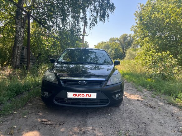 2008 Ford Focus II Рестайлинг, чёрный, 550000 рублей