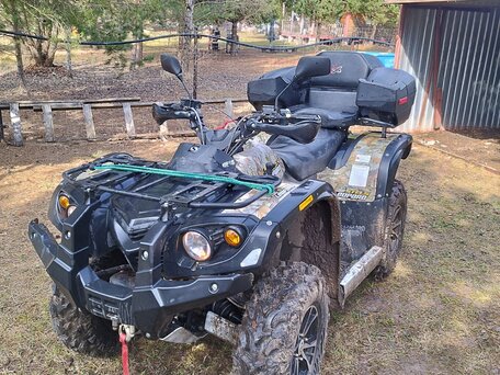 2021 Stels ATV-650YL Leopard, бежевый, 560000 рублей, вид 1