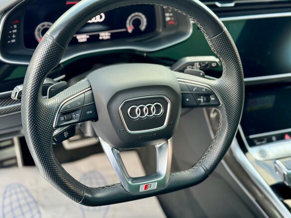 2022 Audi Q8 50 TDI I (4M), серый, 10590000 рублей - вид 14