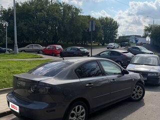 2006 Mazda 3 I (BK) Рестайлинг, серый, 230000 рублей, вид 4