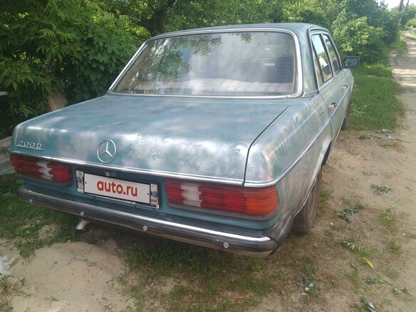 1982 Mercedes-Benz W123 200 5-speed, голубой, 500000 рублей - вид 7