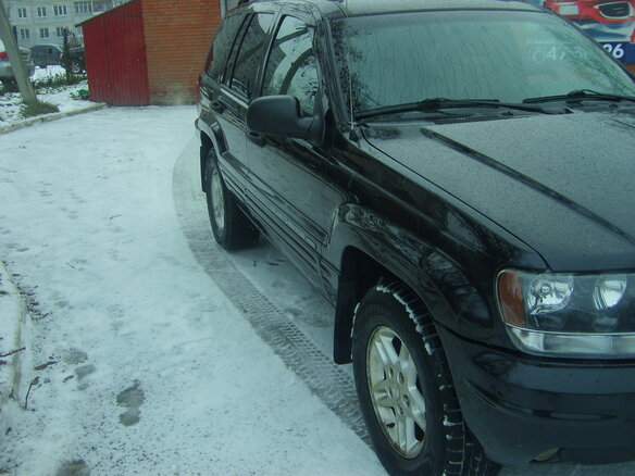 2003 Jeep Grand Cherokee II (WJ), чёрный - вид 2