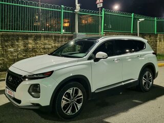 2019 Hyundai Santa Fe IV, белый, 2419787 рублей, вид 1