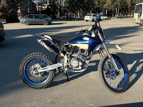 2021 Motoland XT250, синий, 125000 рублей - вид 9