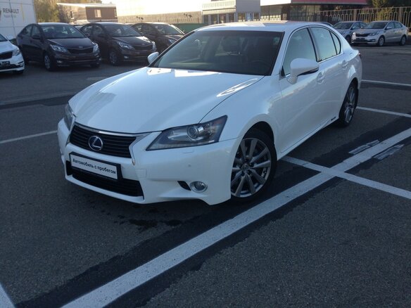 2012 Lexus GS 450h IV, белый