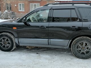 2005 Hyundai Santa Fe I, чёрный, 644000 рублей, вид 5