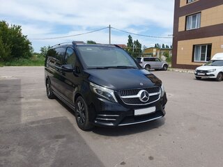 2019 Mercedes-Benz V-Класс Long 220 d длинный III (W447) Рестайлинг, чёрный, 4800000 рублей, вид 3