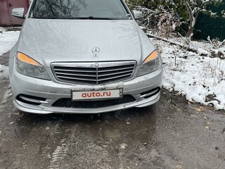 2011 Mercedes-Benz C-Класс 180 BlueEFFICIENCY III (W204) Рестайлинг, серебристый, 1450000 рублей, вид 2