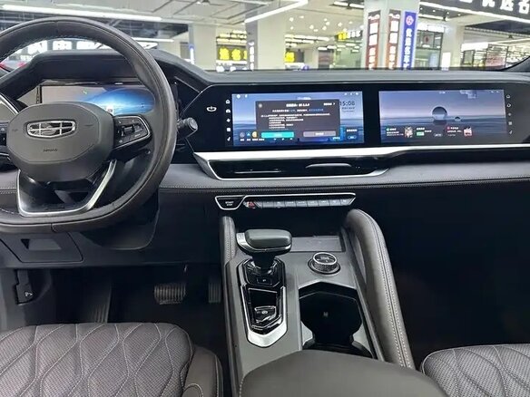 2025 Geely Monjaro (Xingyue L) I Рестайлинг (China Market), серый, 3230010 рублей - вид 12