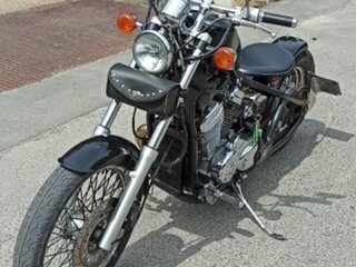 1994 Honda Steed 400, чёрный, 290000 рублей, вид 1
