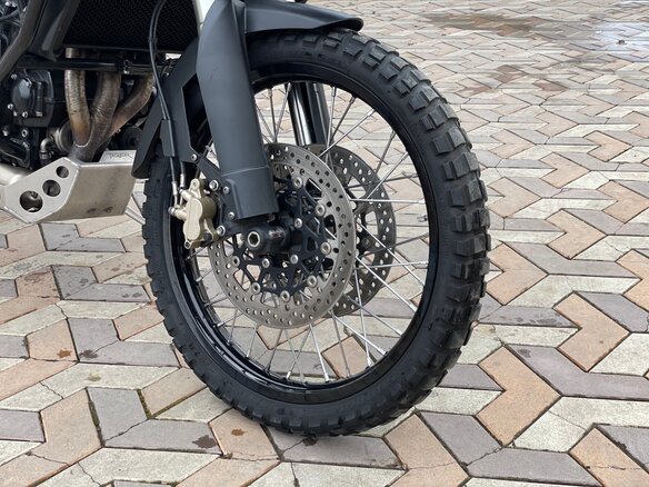 2013 Triumph Tiger 800, зелёный - вид 11