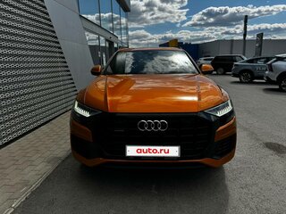 2019 Audi Q8 55 TFSI I (4M), оранжевый, 6500000 рублей, вид 2