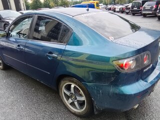 2007 Mazda 3 I (BK) Рестайлинг, синий, 360000 рублей, вид 4