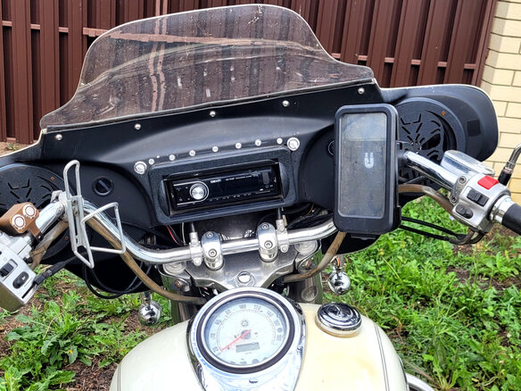 2001 Yamaha XVS1100, белый, 480000 рублей - вид 6