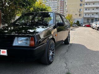 1997 Lada (ВАЗ) 2108, чёрный, 450000 рублей, вид 4