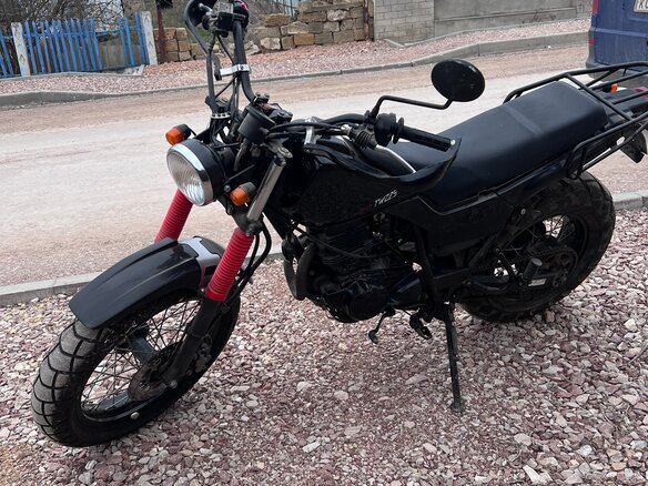 2007 Yamaha TW225, чёрный, 280000 рублей - вид 8