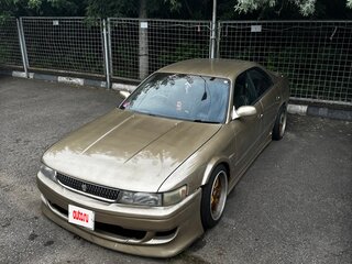 1996 Toyota Chaser V (X90) Рестайлинг, бежевый, 625000 рублей, вид 3