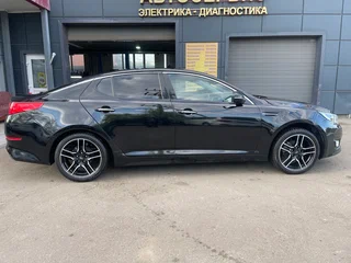 2014 Kia K5 I Рестайлинг, чёрный, 1200000 рублей, вид 2