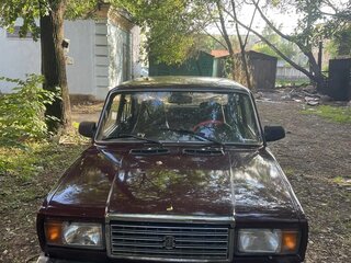2005 Lada (ВАЗ) 2107, пурпурный, 106500 рублей, вид 2