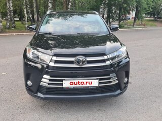 2020 Toyota Highlander III (XU50) Рестайлинг, чёрный, 4300000 рублей, вид 1