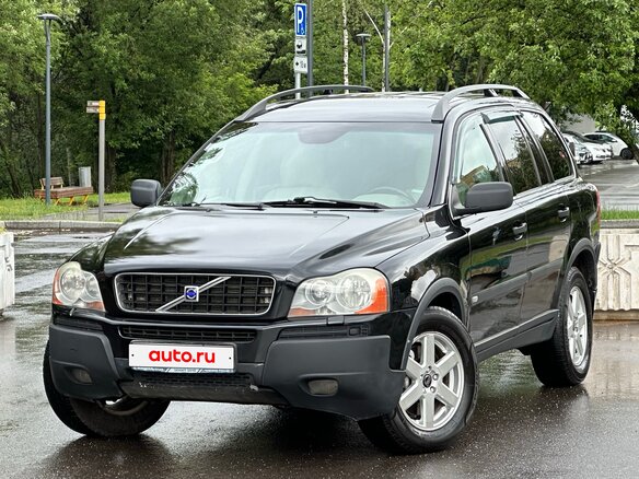 2004 Volvo XC90 I, чёрный, 749000 рублей