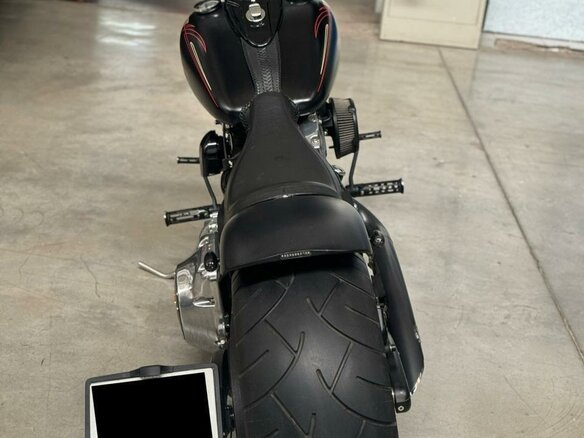 2009 Harley-Davidson Softail Custom, чёрный, 1600000 рублей - вид 7