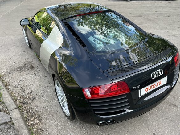 2008 Audi R8 V8 I (Typ 42), чёрный - вид 2