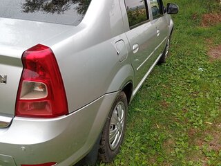 2012 Renault Logan I Рестайлинг, серый, 430000 рублей, вид 3