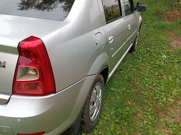 2012 Renault Logan I Рестайлинг, серый, 430000 рублей - вид 2