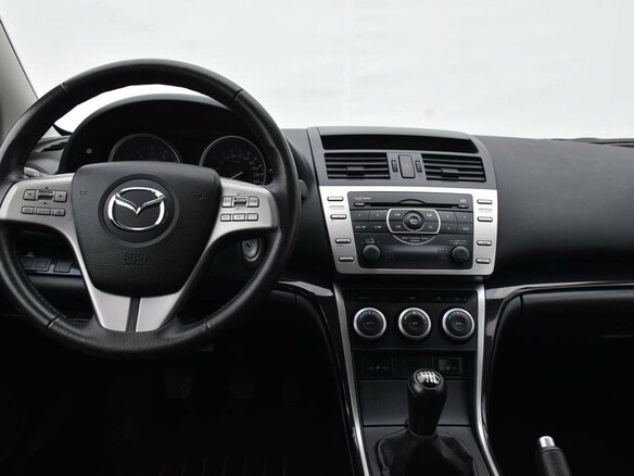 2008 Mazda 6 II (GH), синий - вид 11