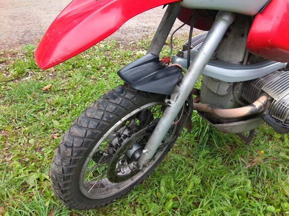 1996 BMW R 1100 GS, красный, 300000 рублей - вид 6