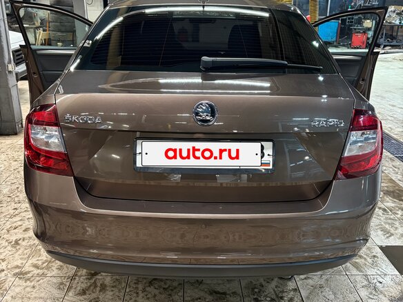 2019 Skoda Rapid I Рестайлинг, коричневый, 1449000 рублей - вид 3