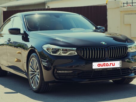 2019 BMW 6 серии Gran Turismo 620d xDrive IV (G32), чёрный, 4725000 рублей, вид 3