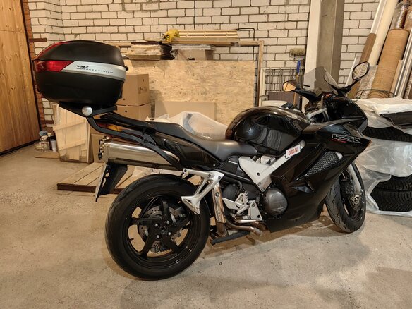 2002 Honda VFR 800, чёрный, 580000 рублей - вид 7