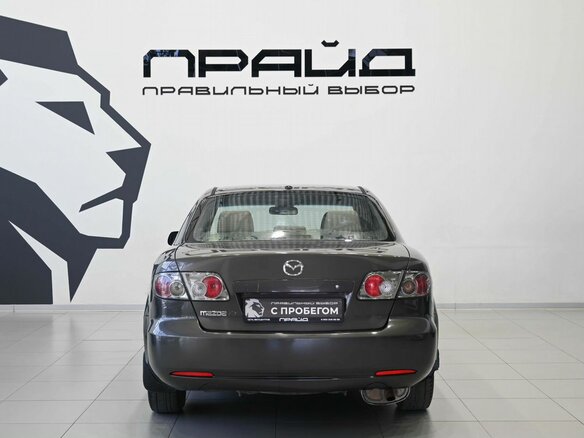2006 Mazda 6 I (GG) Рестайлинг, серебристый - вид 3