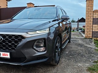 2018 Hyundai Santa Fe IV, серый, 2900000 рублей, вид 3