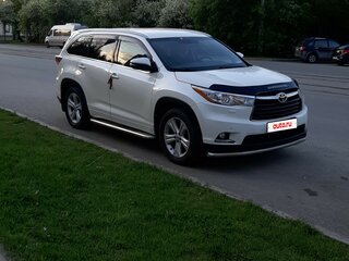 2014 Toyota Highlander III (XU50), белый, 2950000 рублей, вид 1