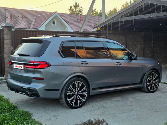 2022 BMW X7 M60i I (G07) Рестайлинг, серый, 15800000 рублей - вид 6