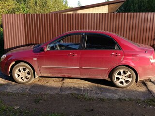 2008 Kia Cerato I Рестайлинг, красный, 450000 рублей, вид 3