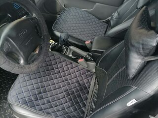 2007 Kia Spectra I Рестайлинг 2, серебристый, 240000 рублей, вид 5