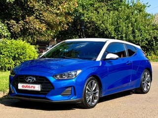 2018 Hyundai Veloster II, синий, 1970000 рублей, вид 1