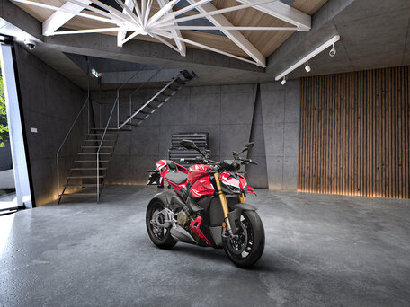 2026 Ducati Streetfighter V4, красный, 3400000 рублей, вид 2