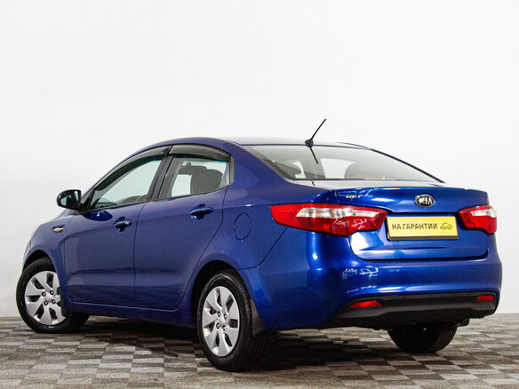 2012 Kia Rio 4-speed III, синий - вид 5