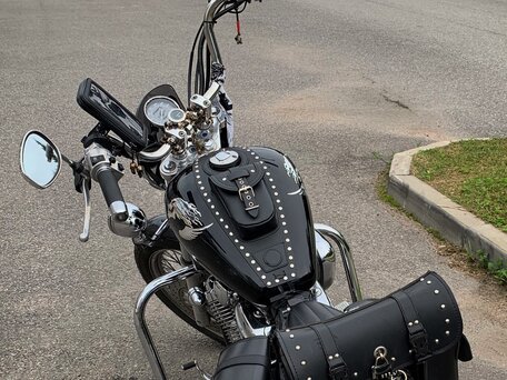 1996 Honda Steed 400, чёрный, 200000 рублей, вид 2