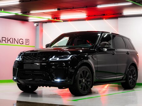 2018 Land Rover Range Rover Sport II Рестайлинг, чёрный, 5725000 рублей, вид 4