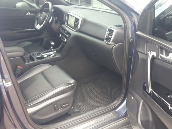 2019 Kia Sportage IV Рестайлинг, синий, 1680069 рублей - вид 9