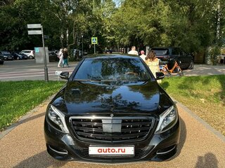 2016 Mercedes-Benz S-Класс 400 Long VI (W222, C217), чёрный, 2650000 рублей, вид 2